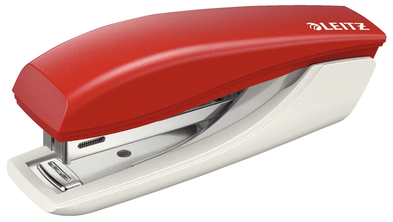 Mini-Heftgerät NeXXt, Heftleistung: 10 Blatt, rot by Leitz – product photo