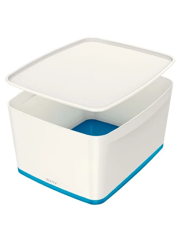 MyBox WOW Gro mit Deckel Aufbewahrungsbox Blau by Leitz – product photo
