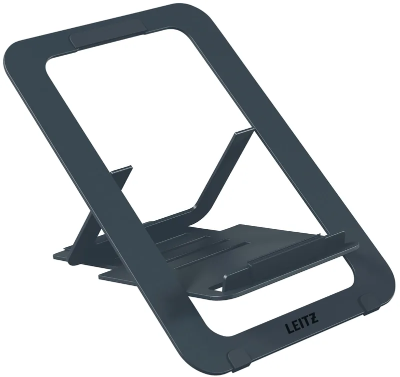 Notebook-Ständer Ergo, ultraflach, dunkelgrau by Leitz – product photo