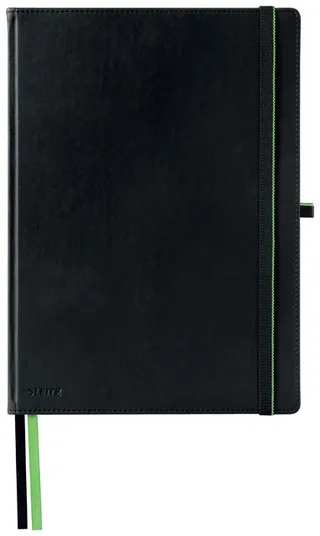 Notitieboek Leitz Complete A4 lijn 160 pagina's 100gr zwart van Leitz – productfoto 1 van 6