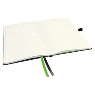 Cahier à Couverture Rigide 80 Feuilles Ligné Horizontalement Format A5 de Leitz – photo produit 2 sur 6
