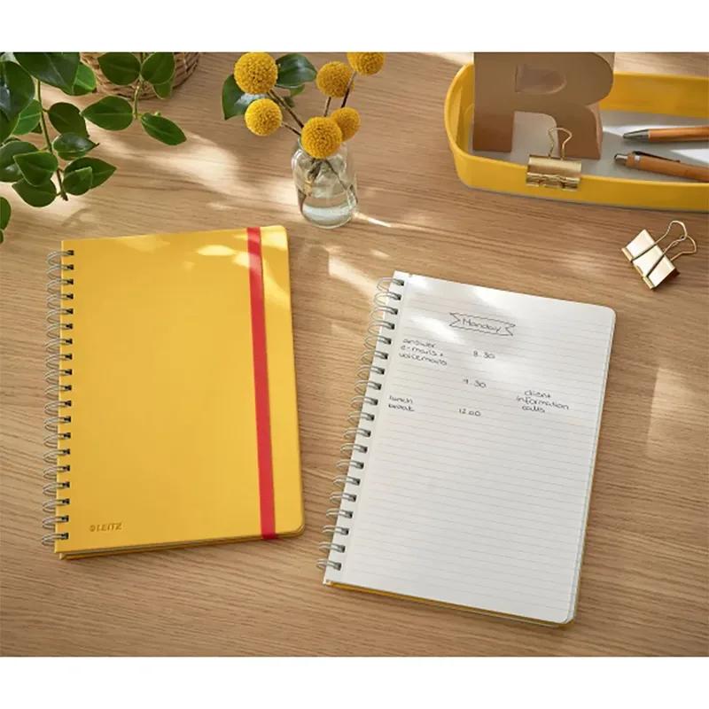 Cahier Wiro Cozy Couverture Rigide 80 Feuilles Ligné Horizontal Din B5 de Leitz – photo produit 2 sur 6