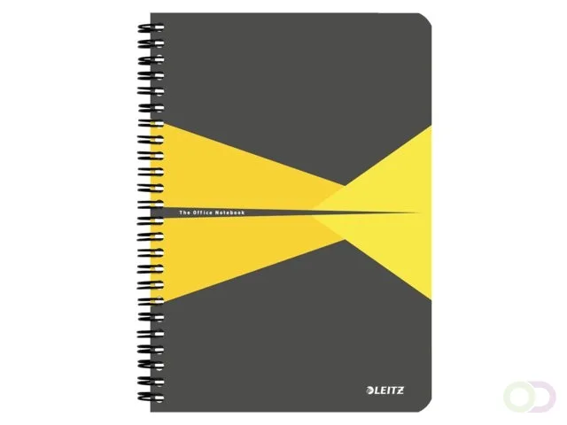 Notitieboek Leitz Office A5 lijn karton rood by Leitz – product photo