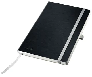 Notitieboek Leitz Style A5 lijn 160 pagina's 100gr zwart by Leitz – product photo 1 of 2
