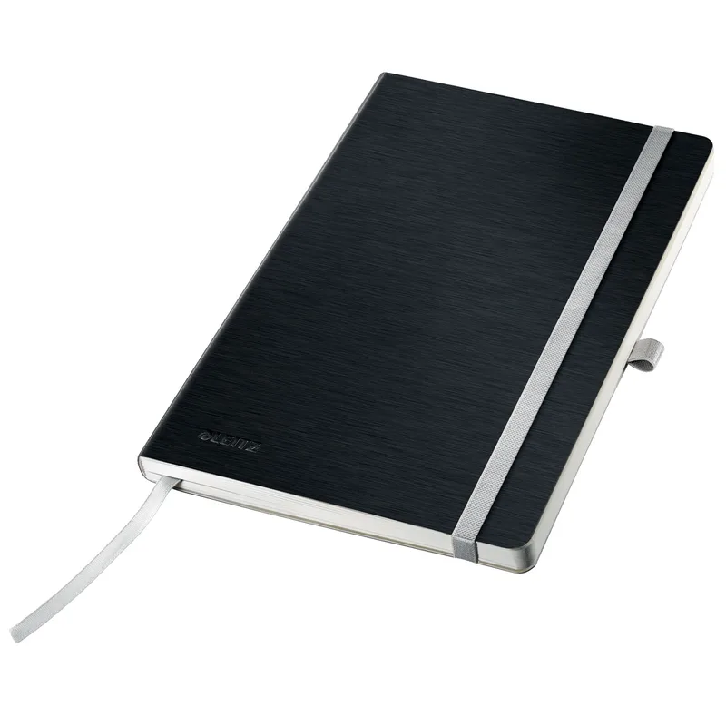 Notitieboek leitz style a5 lijn 160pag zwart | 5 stuks de Leitz – photo produit