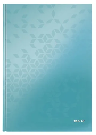 Notitieboek Leitz WOW A4 160 pagina's 90gr lijn ijsblauw von Leitz – Produktfoto 1 von 3