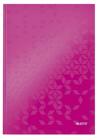 Notitieboek Leitz WOW A4 160 pagina's 90gr lijn roze de Leitz – photo produit 1 sur 3