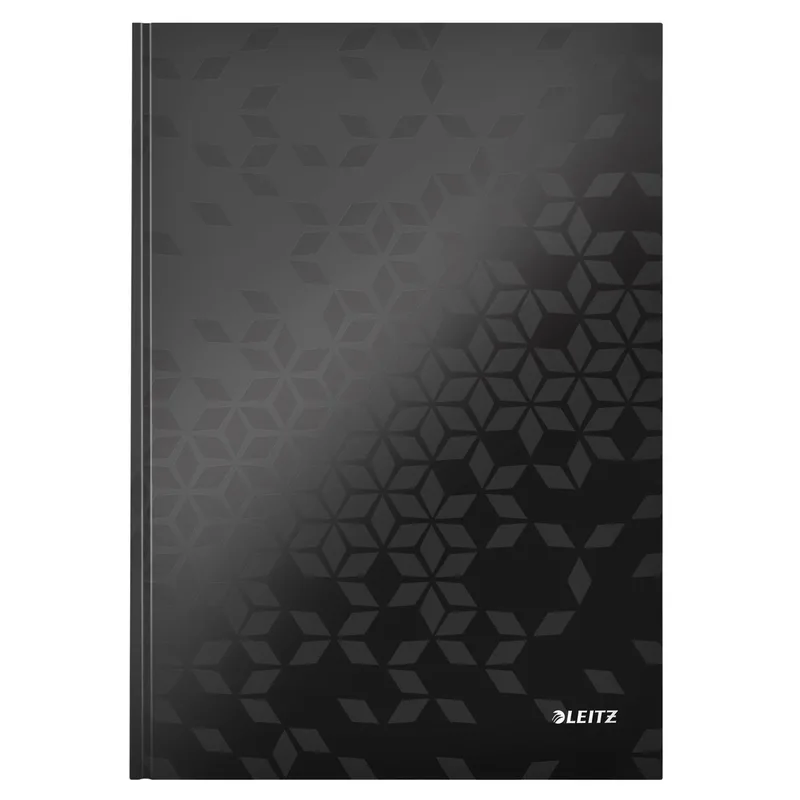 Notitieboek leitz wow a4 lijn 80v zwart | 6 stuks by Leitz – product photo