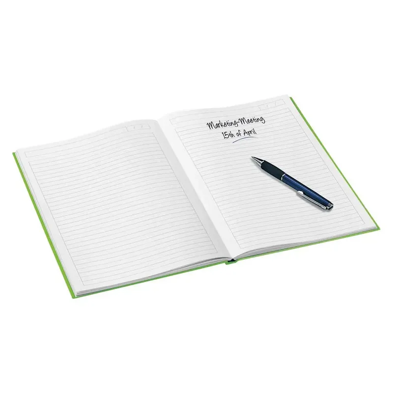 Notitieboek Leitz WOW A5 160blz 90gr lijn groen by Leitz – product photo 2 of 4