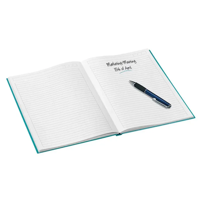 Notitieboek Leitz WOW A5 160blz 90gr lijn ijsblauw von Leitz – Produktfoto 2 von 4