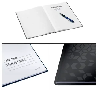 Notitieboek Leitz WOW A5 lijn zwart by Leitz – product photo 2 of 2