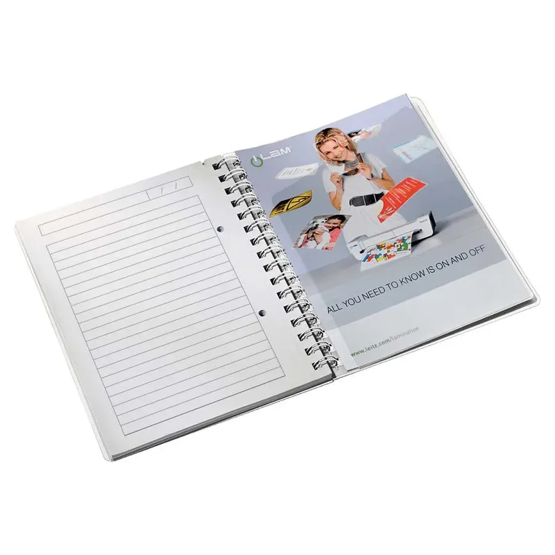 Notitieboek Leitz WOW A5 spiraal 160 pagina's lijn blauw de Leitz – photo produit 2 sur 4