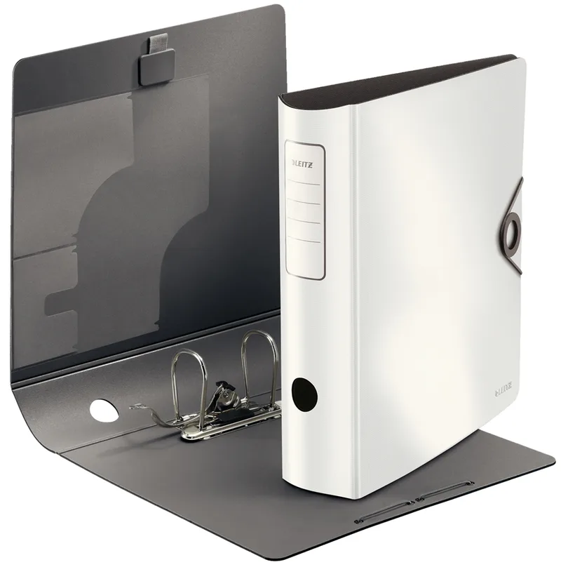 Ordner Active Solid, 180 Grad, 65 mm, hellrot von Leitz – Produktfoto