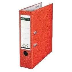 Ordner leitz 1010 180° 80mm pp a4 lichtrood | 20 stuks de Leitz – photo produit