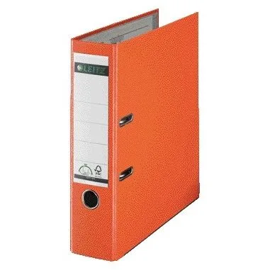 Ordner leitz 1010 180° 80mm pp a4 oranje | 20 stuks van Leitz – productfoto