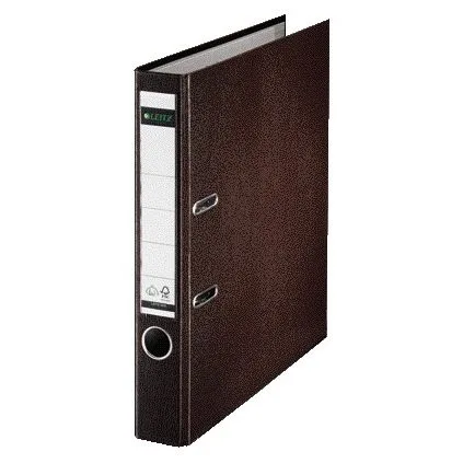 Ordner leitz 1015 180° 50mm pp a4 bruin | 20 stuks von Leitz – Produktfoto