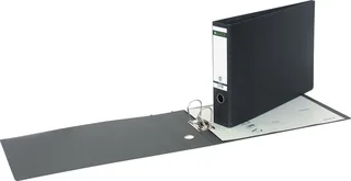 Ordner Leitz 1073 180° zonder sleuven en randbeschermers 77mm karton A3 dwars zwart de Leitz – photo produit 2 sur 2