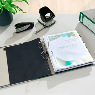 Ordner Leitz 1080 180° 80mm karton A4 groen by Leitz – product photo 3 of 6