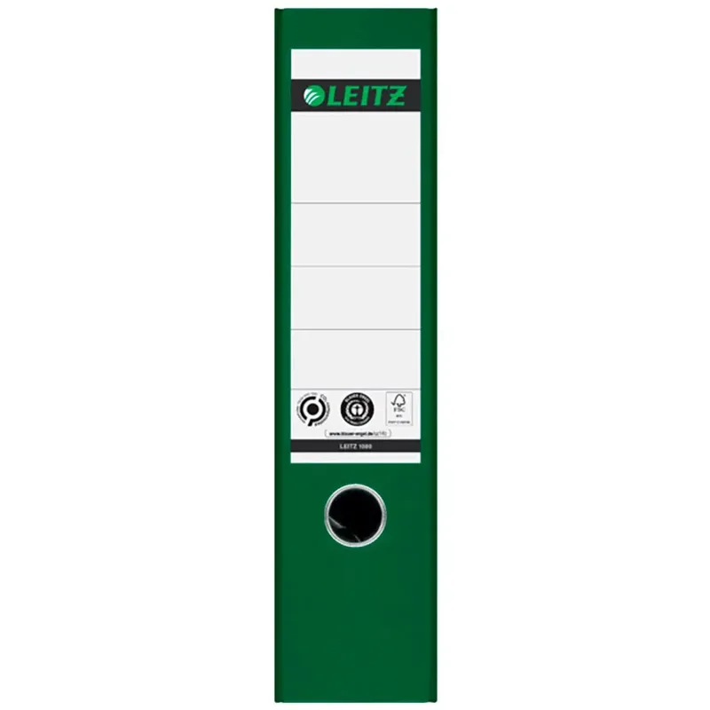 Ordner Leitz 1080 180° 80mm karton A4 groen by Leitz – product photo 4 of 6