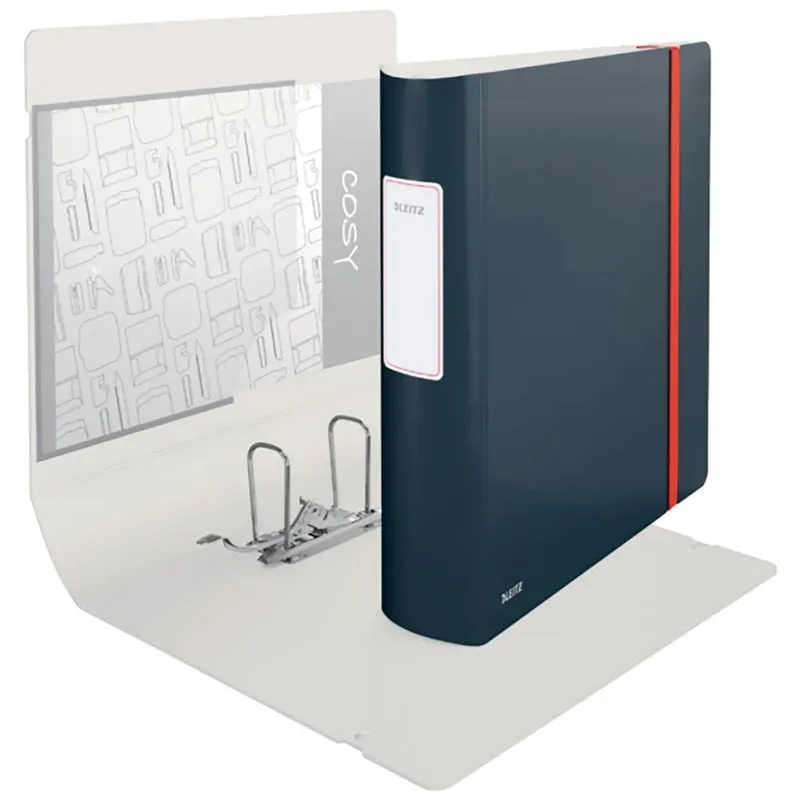 Ordner Leitz Cosy Active 180° 82mm PP A4 fluweel grijs by Leitz – product photo 3 of 6