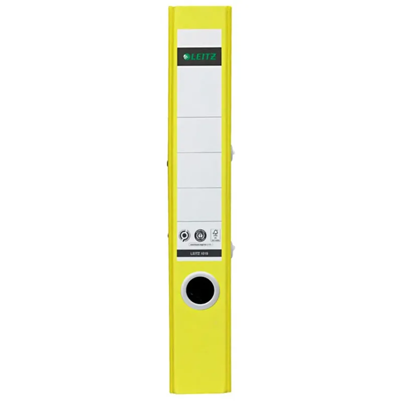 Ordner Leitz Recycle 180° 50mm karton A4 geel de Leitz – photo produit 4 sur 6
