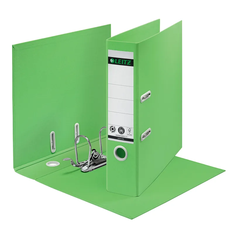 Ordner leitz recycle 180° 80mm groen | 10 stuks von Leitz – Produktfoto