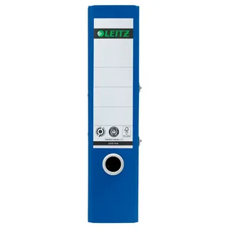 Ordner Leitz Recycle 180° 80mm karton A4 blauw by Leitz – product photo 4 of 6