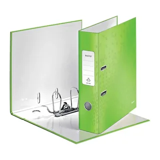 Ordner Leitz Wow 180° gelamineerd 80mm A4 groen by Leitz – product photo 2 of 5
