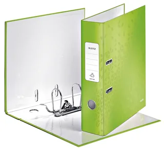 Ordner Leitz Wow 180° gelamineerd 80mm A4 groen by Leitz – product photo 1 of 5