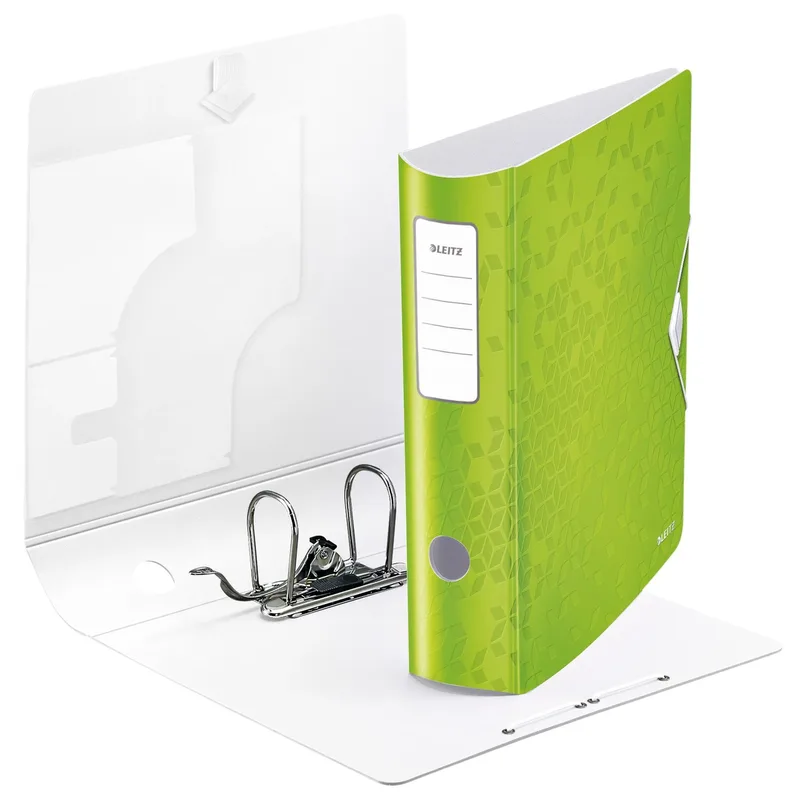 Ordner leitz wow active 180° 80mm pp a4 groen | 5 stuks de Leitz – photo produit