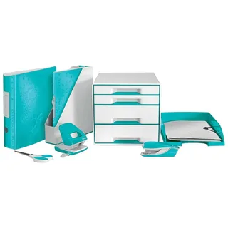 Ordner Leitz WOW active 180° 80mm PP A4 ijsblauw by Leitz – product photo 2 of 4