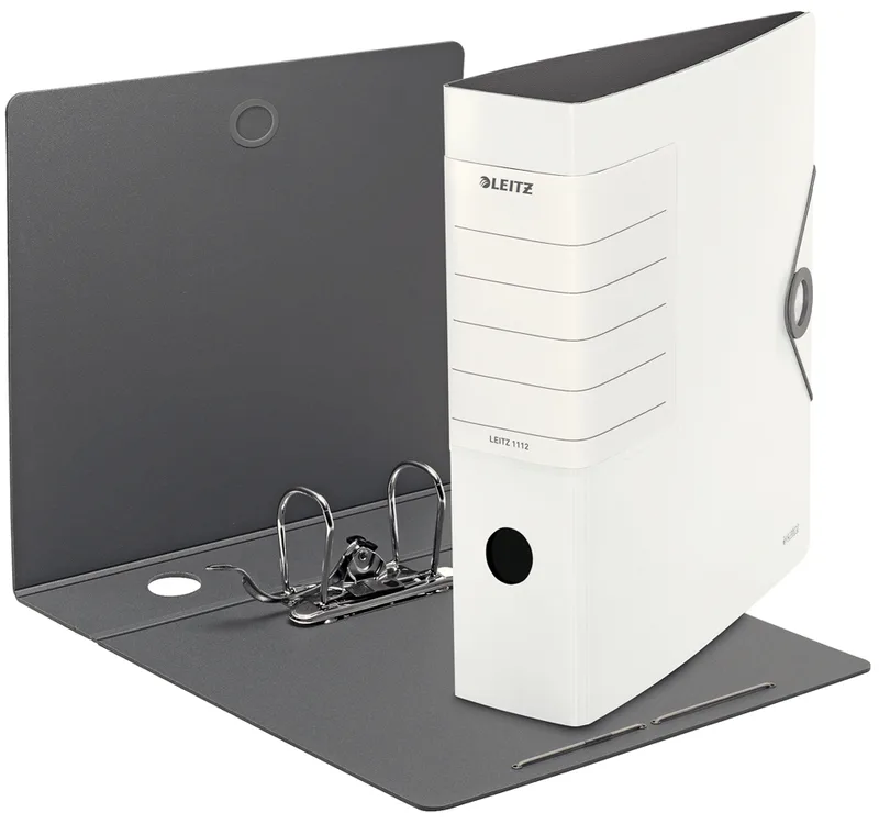 Ordner Solid, 180 Grad, 82 mm, schwarz by Leitz – product photo