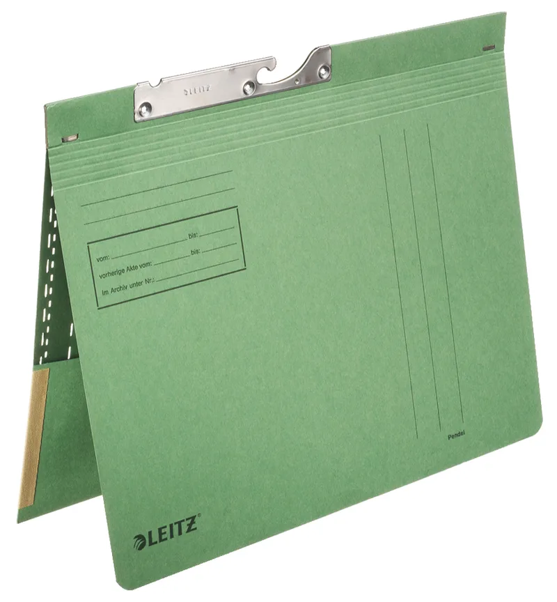 Pendelhefter, mit Tasche, A4, grün by Leitz – product photo