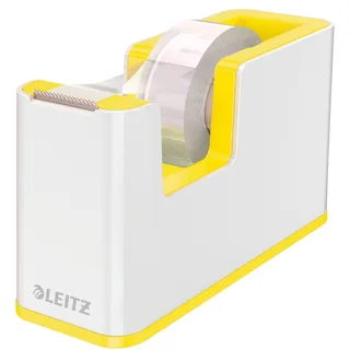 Plakbandhouder Leitz WOW wit/geel van Leitz – productfoto 1 van 4