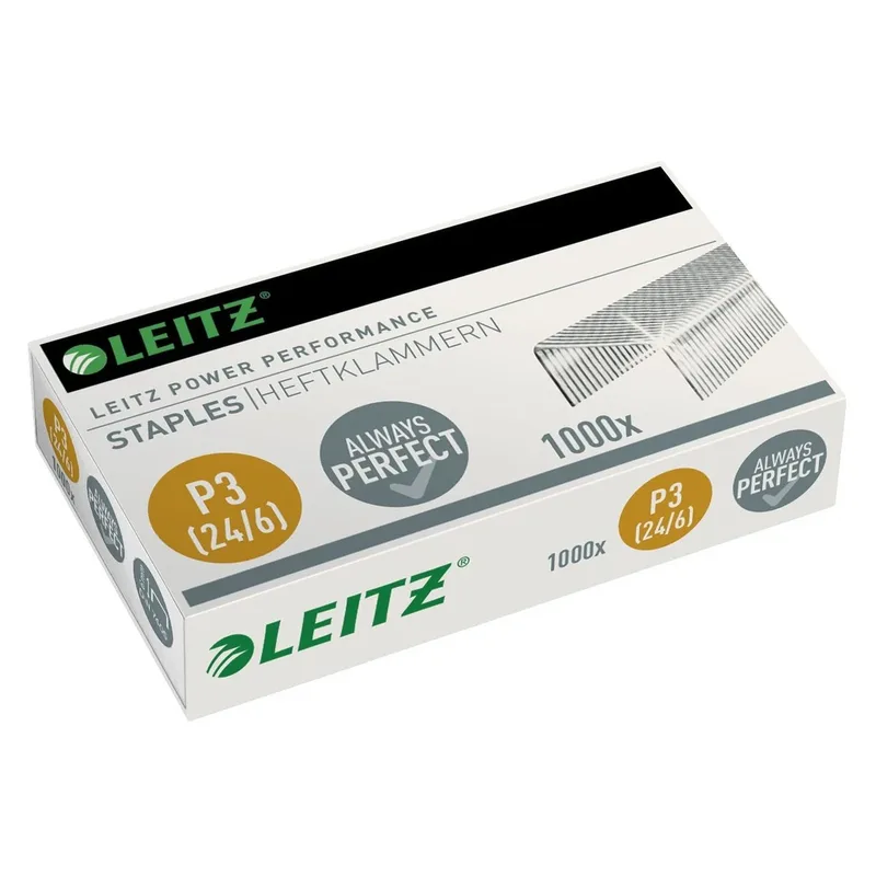 Power Performance P3 24/6 1000 nietjes | 100 stuks by Leitz – product photo