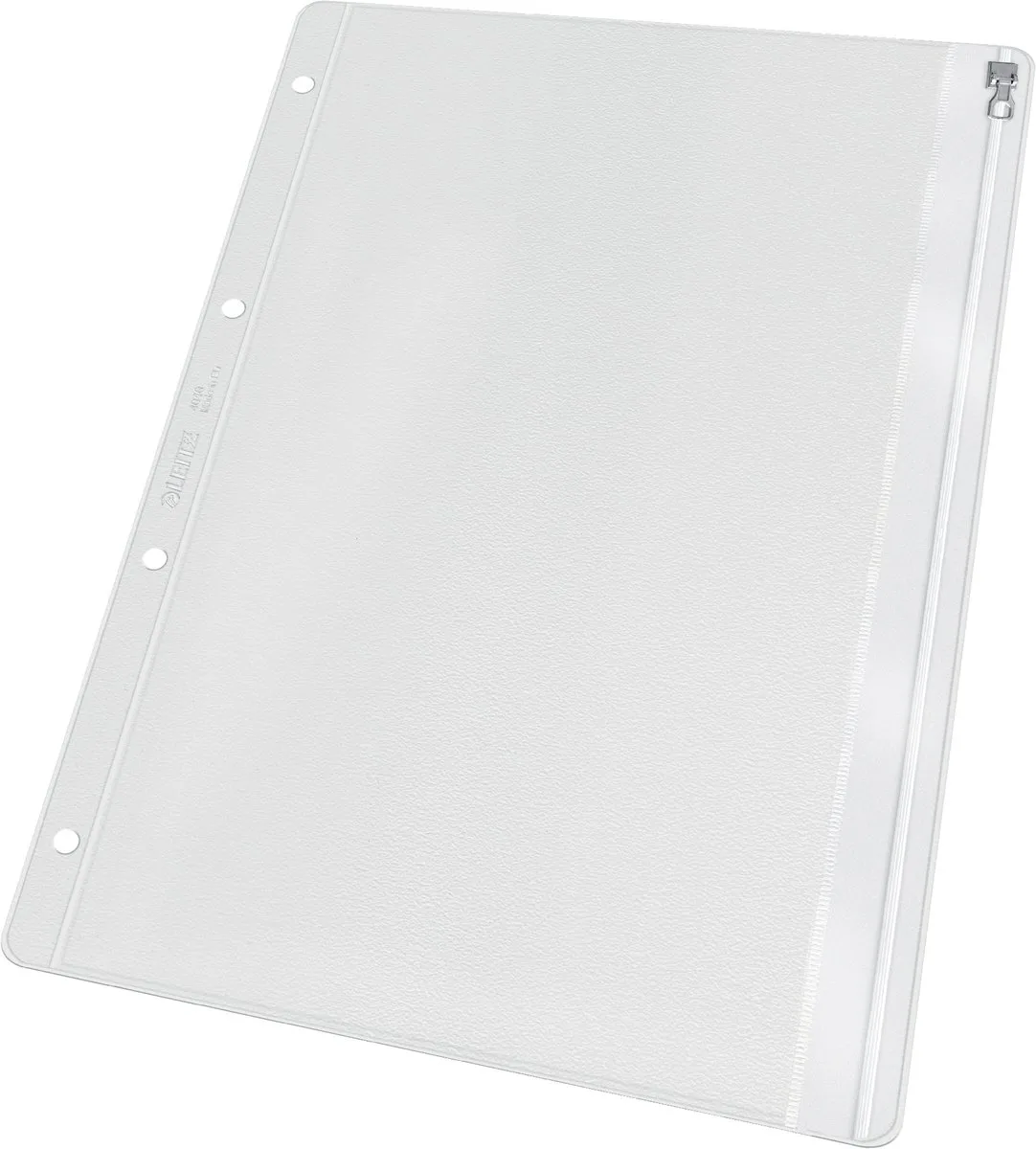 Premium Showtas A4 PVC - met Schuifsluiting - Accessoiremap - 4-gaats - 25 Stuks von Leitz in Transparent – Produktfoto