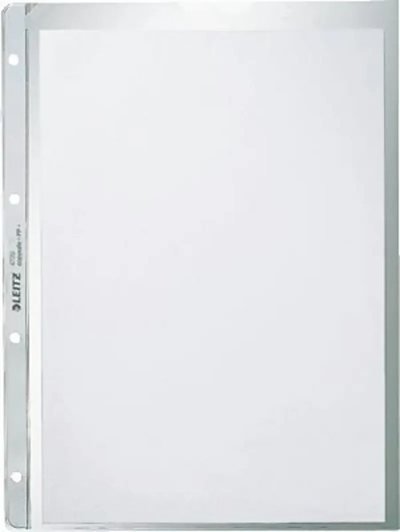 Prospekthülle 4720-00-03 DIN A4 Polypropylen 0.13 mm Transparent 47200003-100 100 St. de Leitz – photo produit