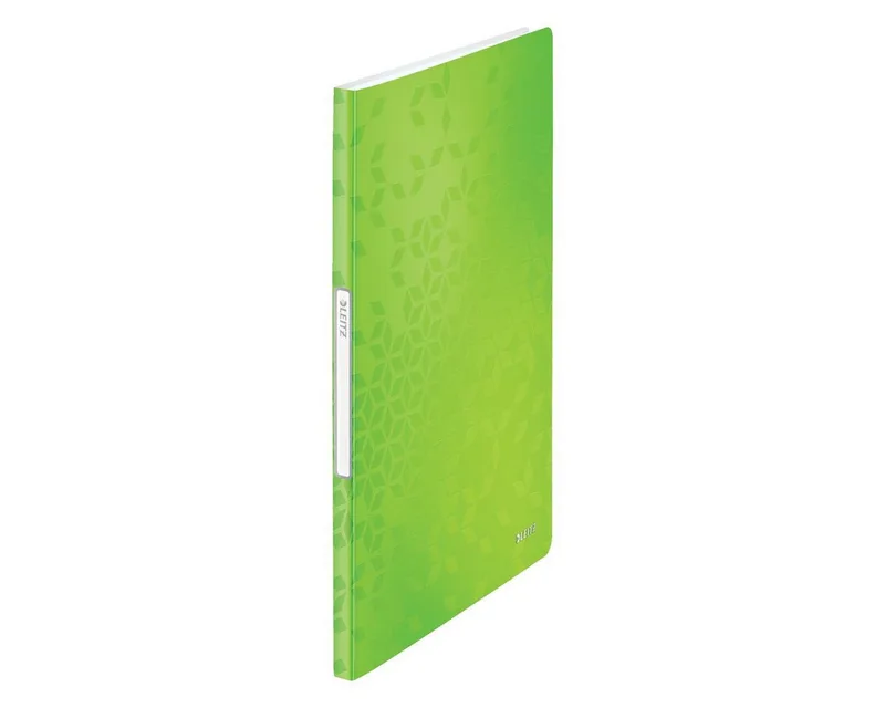 Prospekthülle LEITZ Sichtbuch WOW 20 Hüllen grün DIN A4 by Leitz – product photo