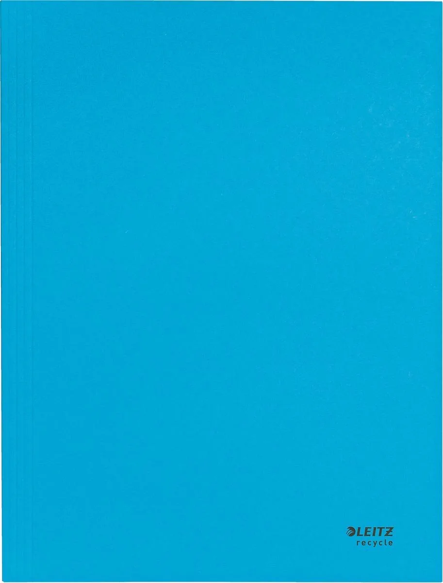 Recycle klepmap, uit karton, ft blauw 10 stuks fra Leitz i A4 – produktbillede