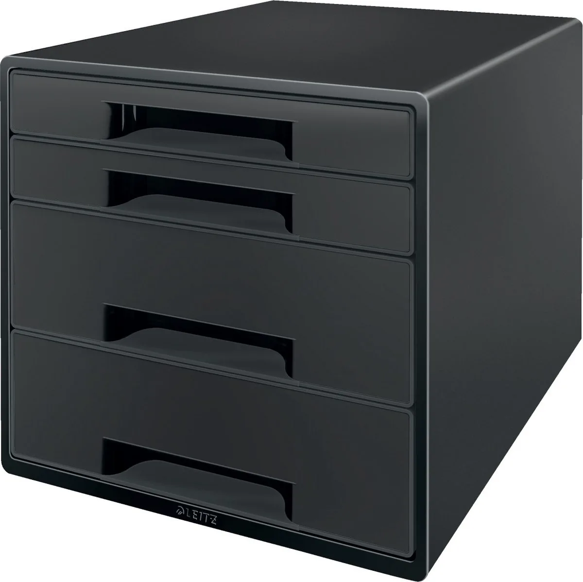 Recycle CUBE Schubladenbox Schwarz von Leitz in Schwarz – Produktfoto