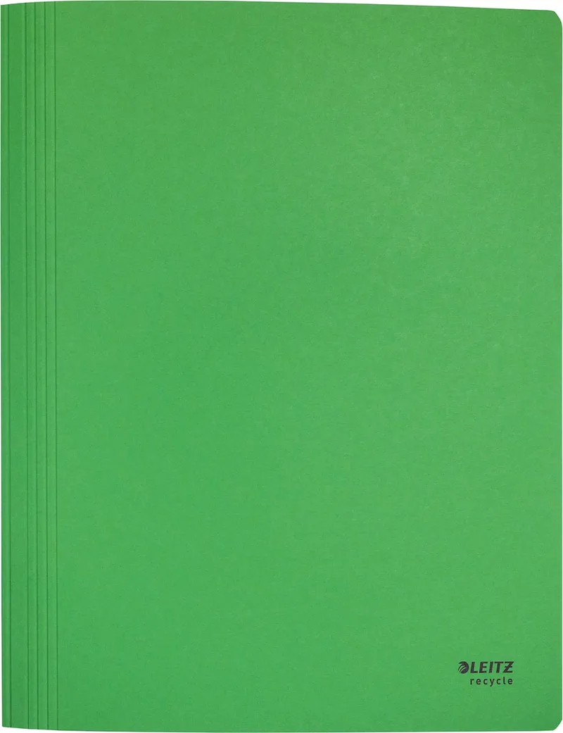 Recycle offertemap, uit karton, ft A4, groen de Leitz – photo produit