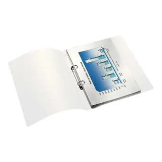 Ringband Leitz WOW A4 2-rings O-mechaniek 32mm PP roze by Leitz – product photo 2 of 4