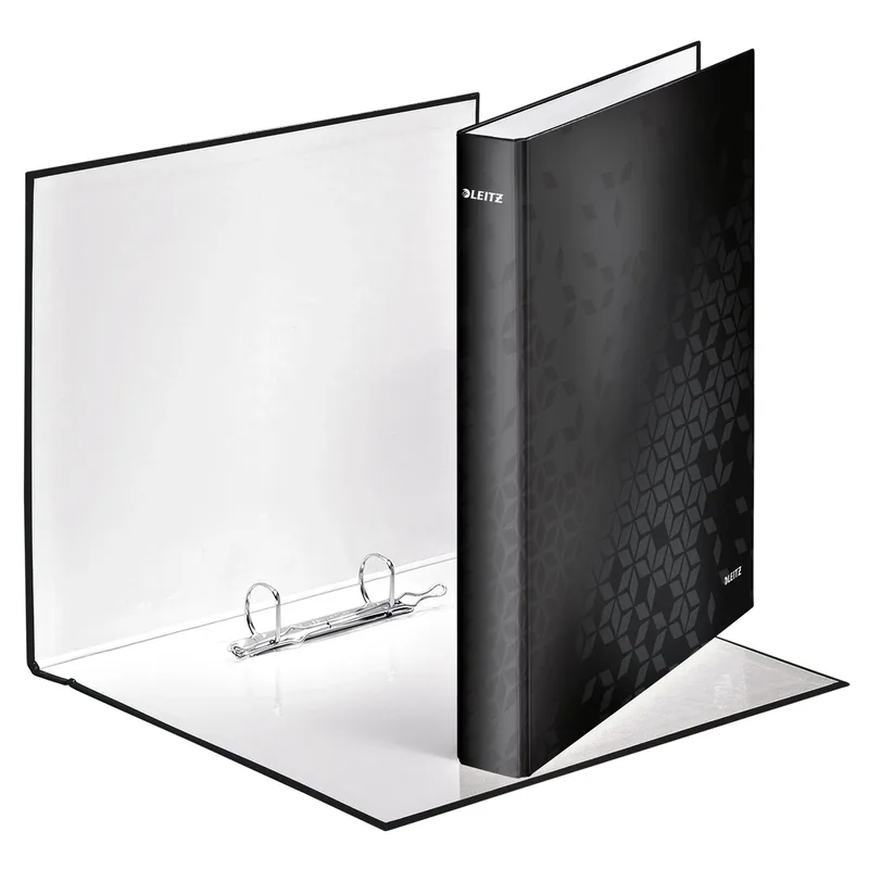 Ringband leitz wow a4 maxi 2-rings d-mech 40mm zw | 10 stuks by Leitz – product photo