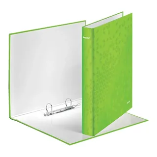 Ringband Leitz WOW A4 maxi 2-rings D-mechaniek 25mm groen de Leitz – photo produit 2 sur 3
