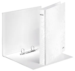 Ringband Leitz WOW A4 maxi 2-rings D-mechaniek 40mm wit by Leitz – product photo 1 of 3