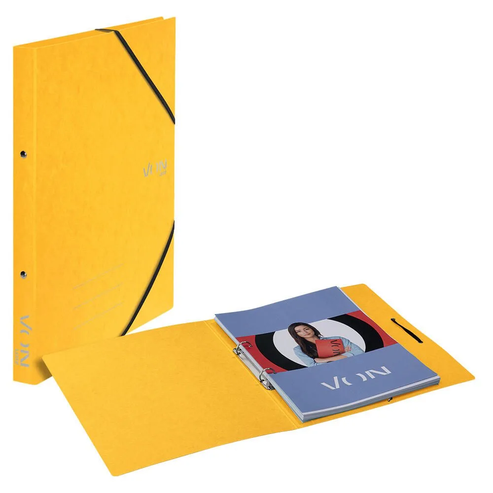 Ringbuch 2,50 cm, gelb från Leitz – produktbild