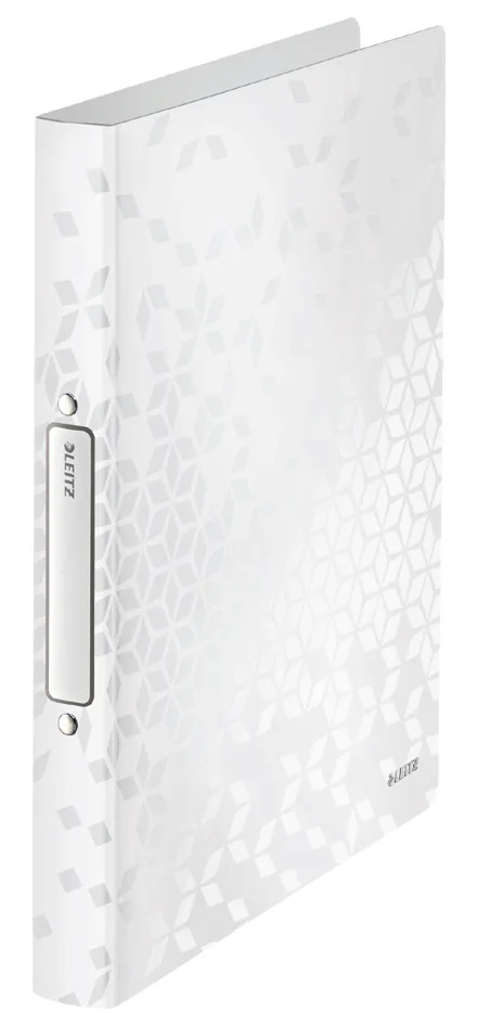 Ringbuch WOW, DIN A4, PP, weiß, 4 Ringe by Leitz – product photo