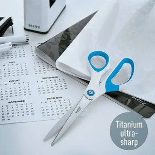 Schaar Leitz WOW 205mm titanium blauw de Leitz – photo produit 3 sur 6