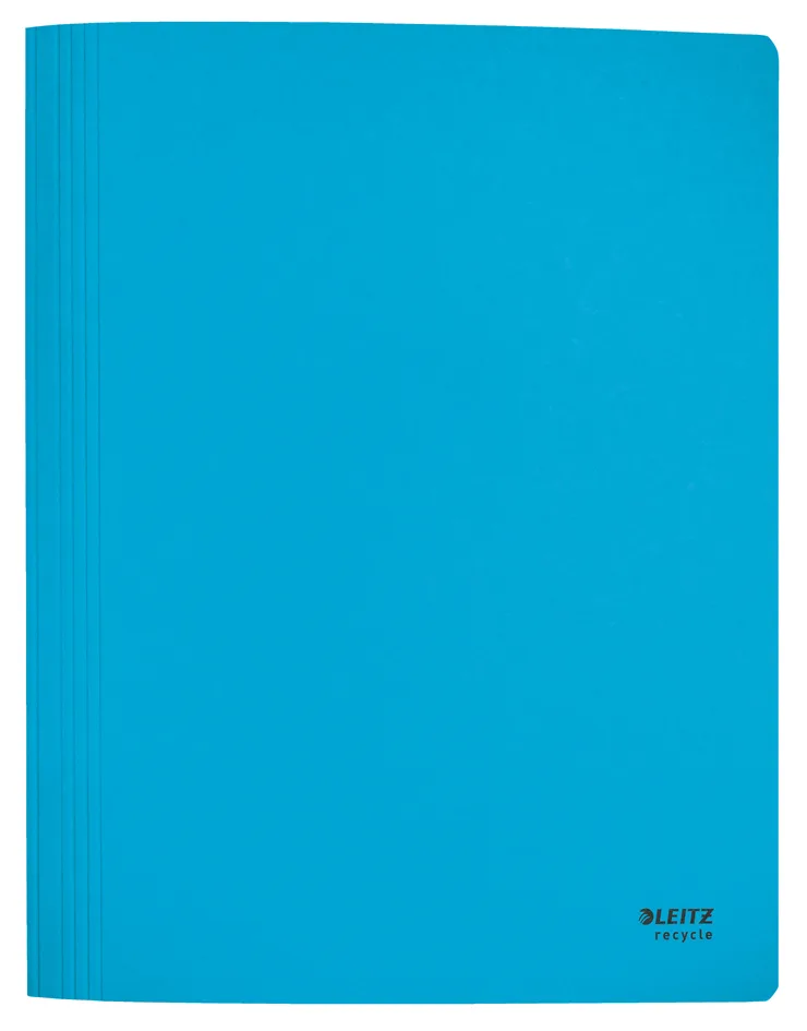 Schnellhefter Recycle, DIN A4, Karton, blau de Leitz – photo produit