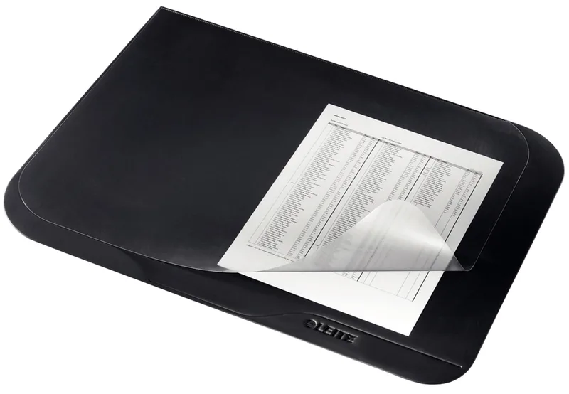 Schreibunterlage Soft-Touch, 530 x 400 mm, schwarz från Leitz – produktbild